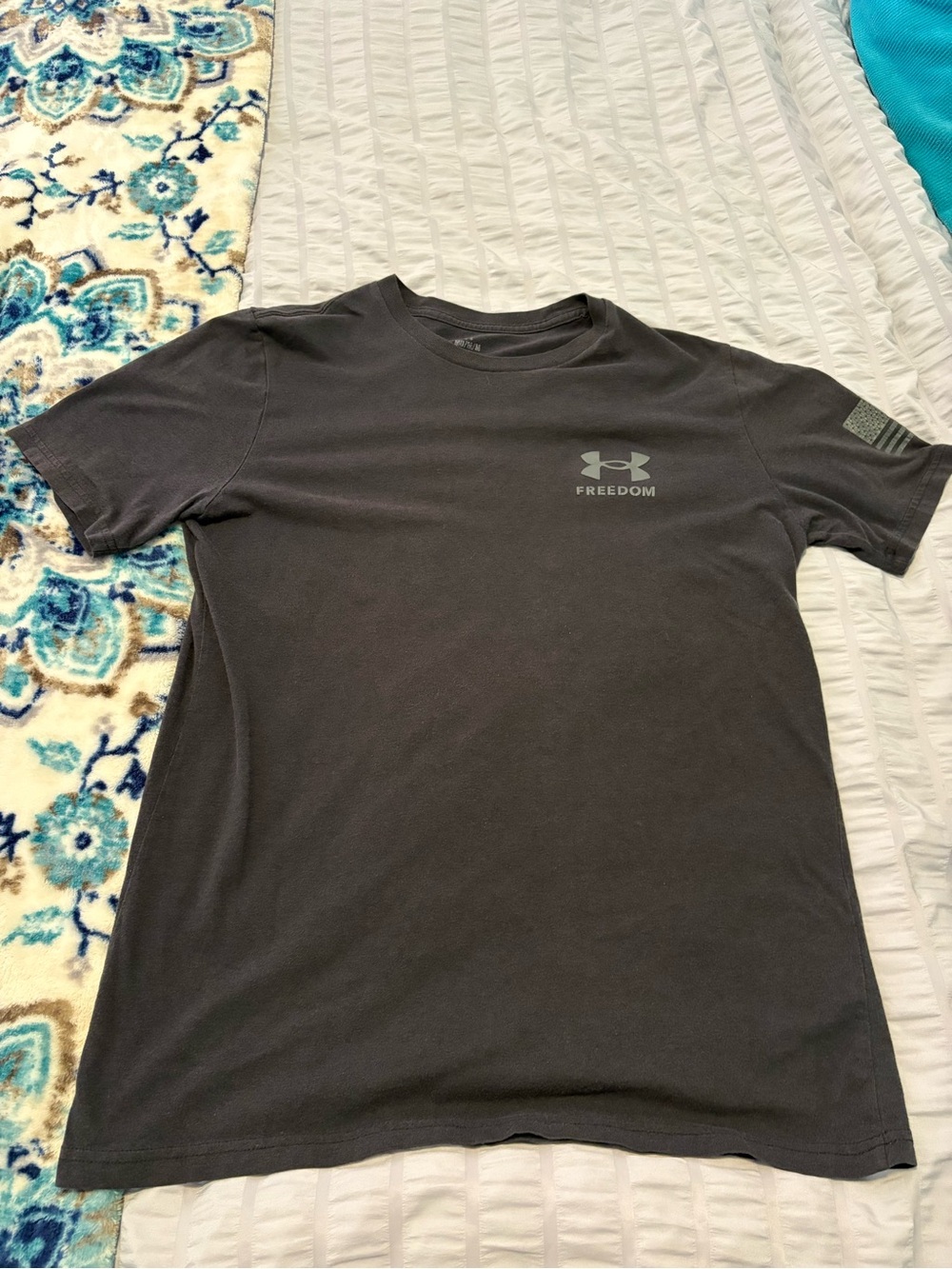 Under Armour freedom men’s black tshirt